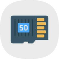 Sd card Vector Icon Design