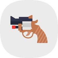 Revolver Vector Icon Design