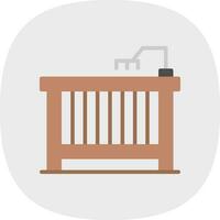 Bed Vector Icon Design