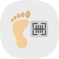 Footprint Vector Icon Design