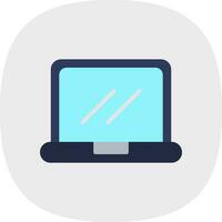 Laptop Vector Icon Design