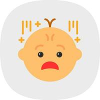 Depressed Vector Icon Design