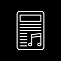 Playlist Vector Icon Design