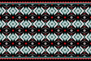 ethnic geometric seamless pattern. Geometric ethnic pattern can be used in fabric design for clothes, decorative paper, wrapping, textile, embroidery, illustration, vector, carpet vector