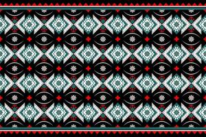 ethnic geometric seamless pattern. Geometric ethnic pattern can be used in fabric design for clothes, decorative paper, wrapping, textile, embroidery, illustration, vector, carpet vector