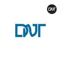Letter DNT Monogram Logo Design vector