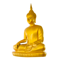 Buddha image on isolate on transparent background PNG file