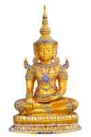 Buddha image on isolate on transparent background PNG file