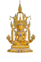 Buddha image on isolate on transparent background PNG file