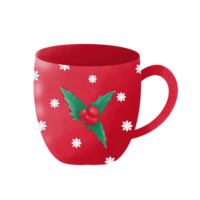 mug of Christmas theme png