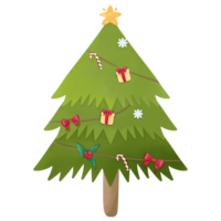 decorações para árvores de natal png