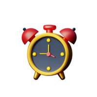 Alarm Clock Time AI Generative png