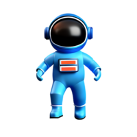 astronauta espacio dibujos animados ai generativo png