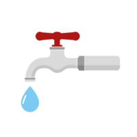 Water tap with drop png