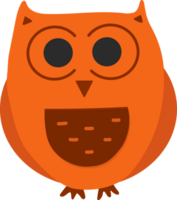 owl on halloween, halloween festival elements. png