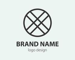 Abstract logo design.Vector logo template. vector