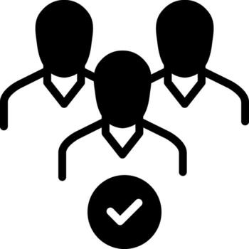 solid icon for capable vector