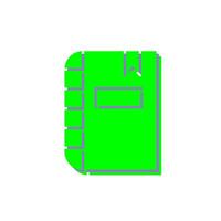 Diary Vector Icon