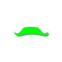 icono de vector de bigote