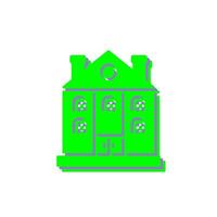 Mansion Vector Icon