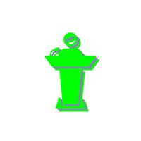 Elected Candidate Vector Icon