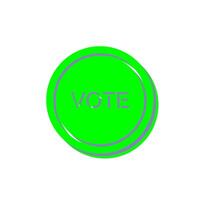 Vote Link Vector Icon