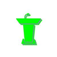 Podium Vector Icon