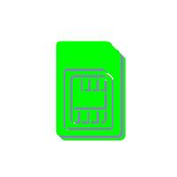 Sim Card Vector Icon