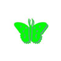 icono de vector de mariposa