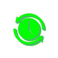 Run Time Vector Icon