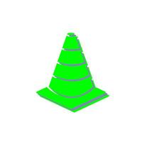 Unique Cone Vector Icon