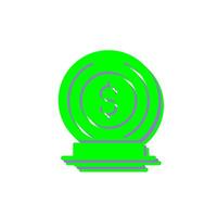 Coin Vector Icon