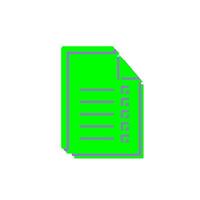 Data Files Vector Icon