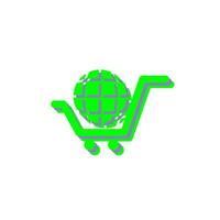 Global Shopping Vector Icon