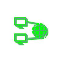 Internet Connectivity Vector Icon