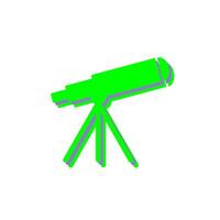 Telescope Vector Icon