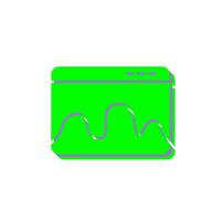 Webpage Statistics Vector Icon