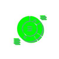 Pie Chart Vector Icon