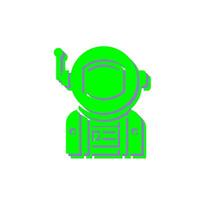 Astronaut Vector Icon