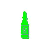 Nasal Spray Vector Icon