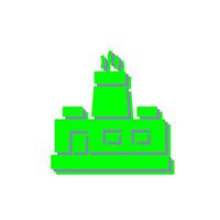 Factory Vector Icon