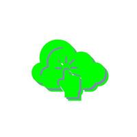 Cloud Computing Vector Icon