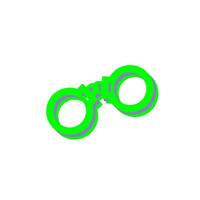 Handcuffs Vector Icon