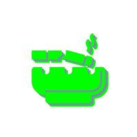 Broken Cigarette Vector Icon