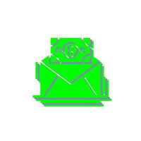 Mail Coin Vector Icon