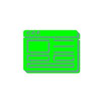 Web Design Vector Icon