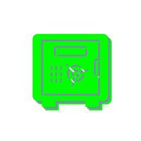 Safe Box Vector Icon