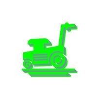 Lawn Mower Vector Icon