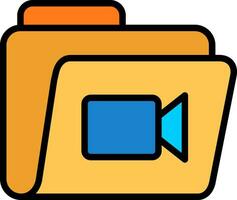 Video Vector Icon Design