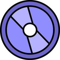 Compact Disk Vector Icon Design